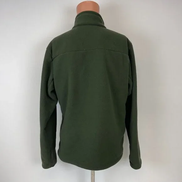 The North Face the Chimborazo Sweatshirt Mens Size M Green Full Zip Sherpa Line - Picture 4 of 5